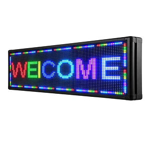Letrero Led Luminoso Programable Multicolor Wifi 200x40cm