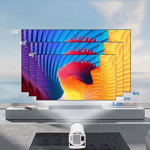 Proyector Portátil Con Consola Hd 4k Wifi Bluetooth +control