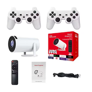 Proyector Portátil Con Consola Hd 4k Wifi Bluetooth +control