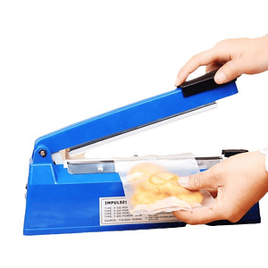 Selladora de Bolsas Plásticas 40 cm 500W con Regulación de Temperatura