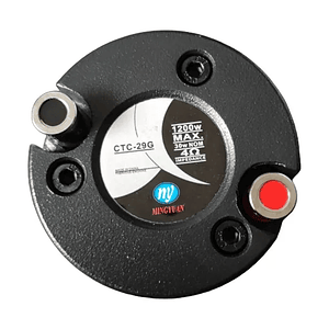 Tweeters De 1200w Pervoi Para Autos Color Negro