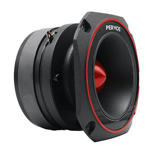 Tweeter Metalico Negro Pervoi 1000w Maxima Calidad 