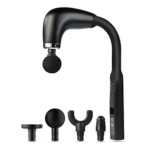 Masajeador Muscular Pistola Mango Extendido Recargable