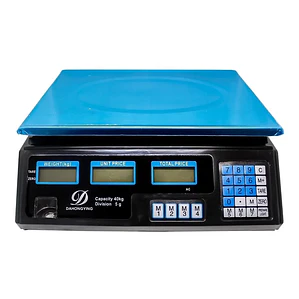 Balanza Pesa Electrónica Digital 40kg Negocio/almacén