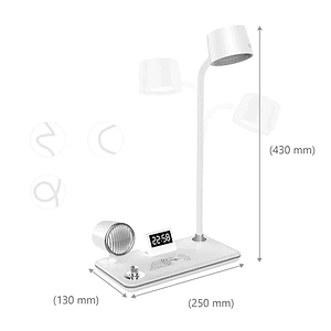 Base De Carga Inalámbrica Multifuncional 15w 4 En 1 Mcasa