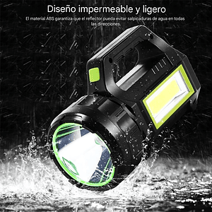 Linterna Recargable USB Multifuncional Camping