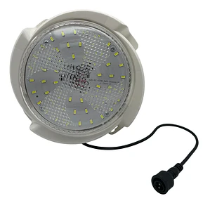 Lampara Plafón Redonda De Techo Solar 200w. Blanco Frio y calido