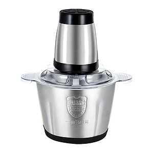 Procesador, Picador, Triturador De Acero Inoxidable De 2 Lt Gris