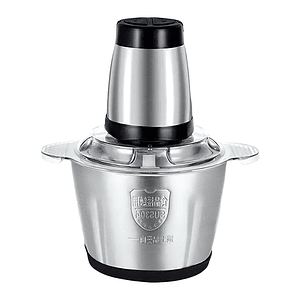 Procesador, Picador, Triturador De Acero Inoxidable De 3 Lt Gris