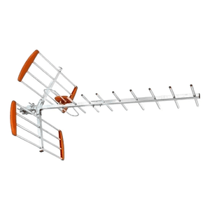 Antena Aérea Hdtv Fija Para Exterior De 17 Elementos