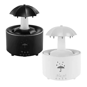 Humidificador Difusor Luz Rgb Efecto Agua Temporizador Mcasa