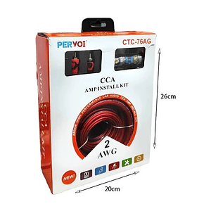 Cables De Sonido Pervoi Amplificación Mcasa