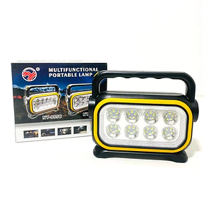 Lampara linterna Led Solar Recargable powerbank camping 