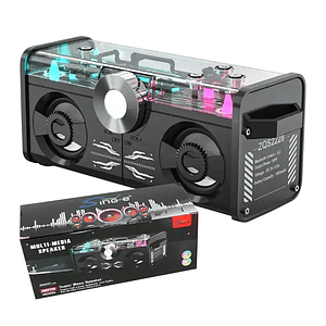 Parlante Bluetooth Con Luces Led Y Radio Fm Sing-e Mcasa