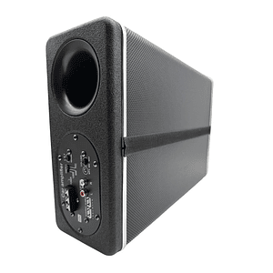 Subwoofer Plano Amplificado Pervoi 1500w+kit Instalacion