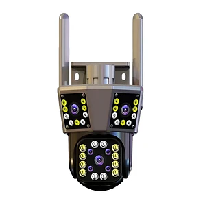 Cámara de Seguridad WiFi Motorizada Q10 350° Full HD Visión Nocturna y Zoom