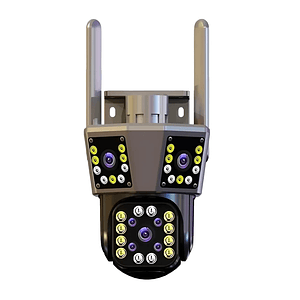 Cámara de Seguridad WiFi Motorizada Q10 350° Full HD Visión Nocturna y Zoom