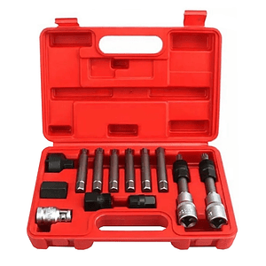 Kit Juego Removedor Poleas Alternador Dados 13pcs Llaves
