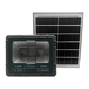 Foco Reflector Solar LED RGB 400W MCASA IP67 para Exteriores con Control Remoto