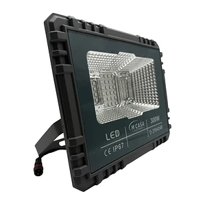 Foco Reflector Solar LED RGB 300W MCASA IP67 para Jardines y Exteriores con Control Remoto