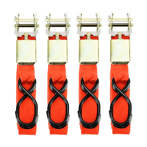 Juego de 4 Lingas de Amarre con Trinquete 1.5