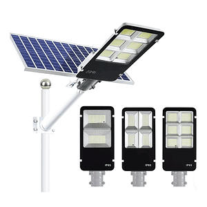 Foco Solar LED 200W para Alumbrado Público con Control Remoto IP65 Mcasa