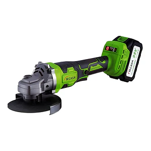 Esmeril Angular 115mm 500W Alta Potencia Mcasa msa125 para Corte y Desbaste – Color Verde 