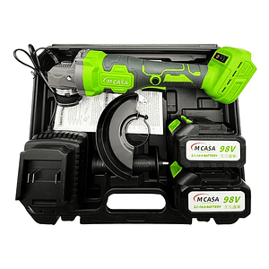 Esmeril Angular 115mm 500W Alta Potencia Mcasa msa125 para Corte y Desbaste – Color Verde