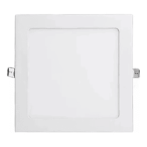 Foco LED Embutido Cuadrado 24W Luz Fría 6500K para Techo Falso 