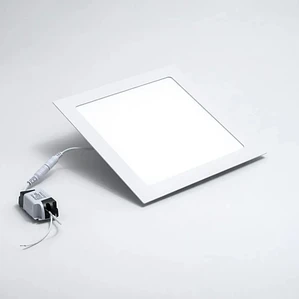 Foco LED Embutido Cuadrado 24W Luz Fría 6500K para Techo Falso 