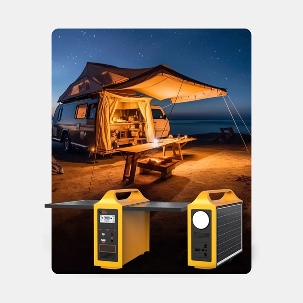 Generador Portátil Híbrido 100W Solar y Batería 220W 4
