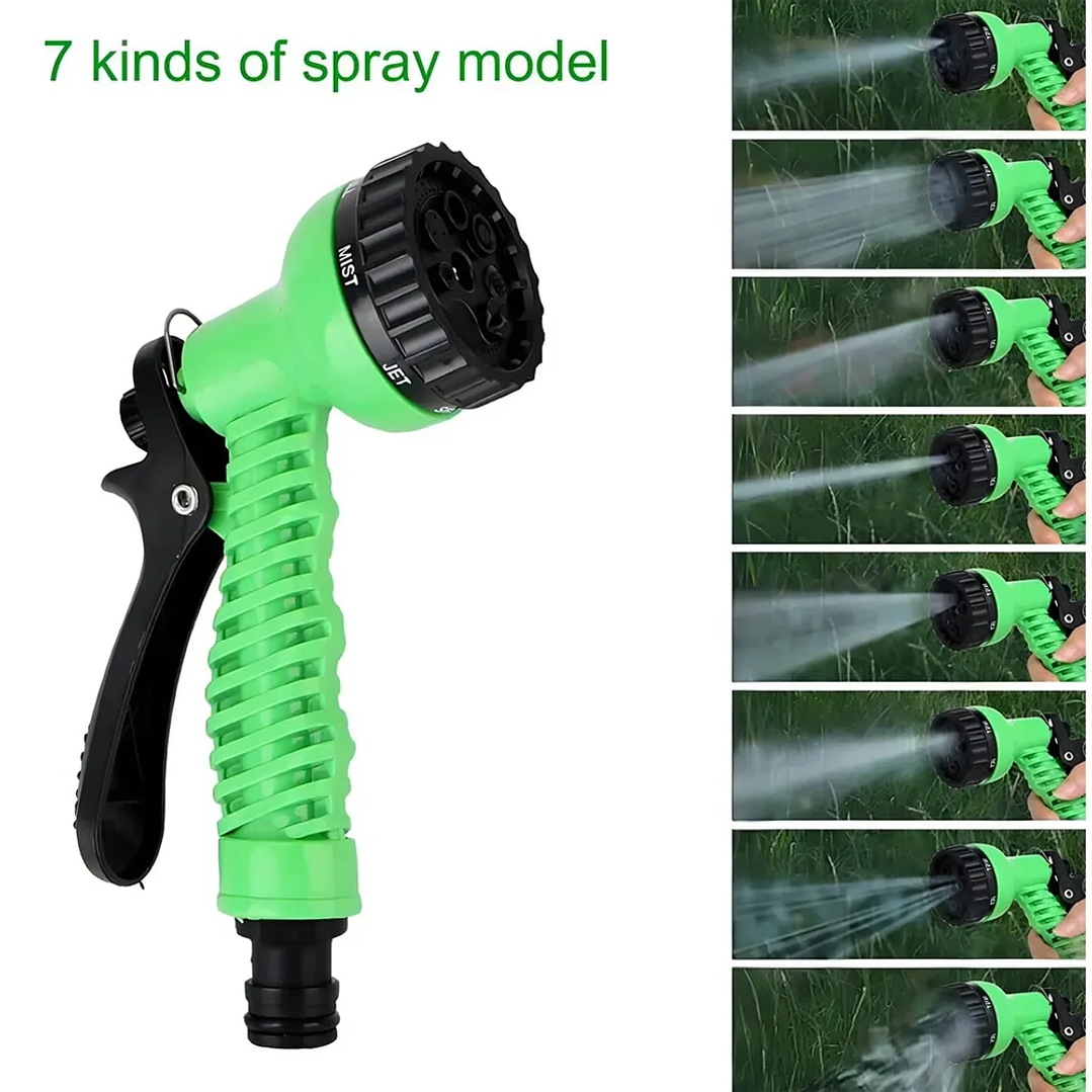 Manguera Expandible Retráctil 22.5m con Pistola para Jardín 9