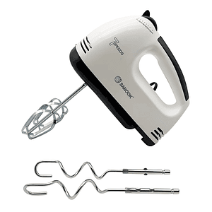 Batidora Eléctrica Manual Sanook SML-D133 Blanca 7 Velocidades