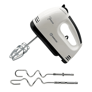 Batidora Eléctrica Manual Sanook SML-D133 Blanca 7 Velocidades