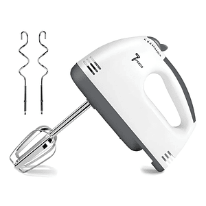 Batidora Eléctrica Manual Sanook SML-D133 Blanca 7 Velocidades