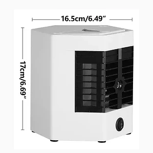 Mini Aire Enfriador Cubo Portatil Usb 3 Velocidades Mcasa