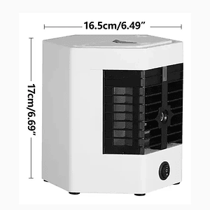 Mini Aire Enfriador Cubo Portatil Usb 3 Velocidades Mcasa