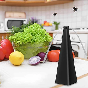 Ventilador Repelente de Mosquitos Portátil Pegable con Tabletas