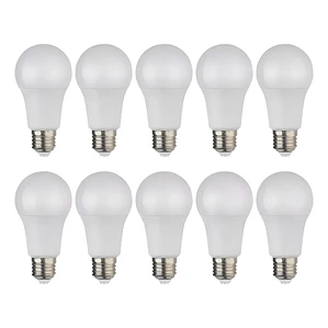Pack 10 Ampolletas LED 15W E27 Luz Blanca Fría 6500K Mcasa Home