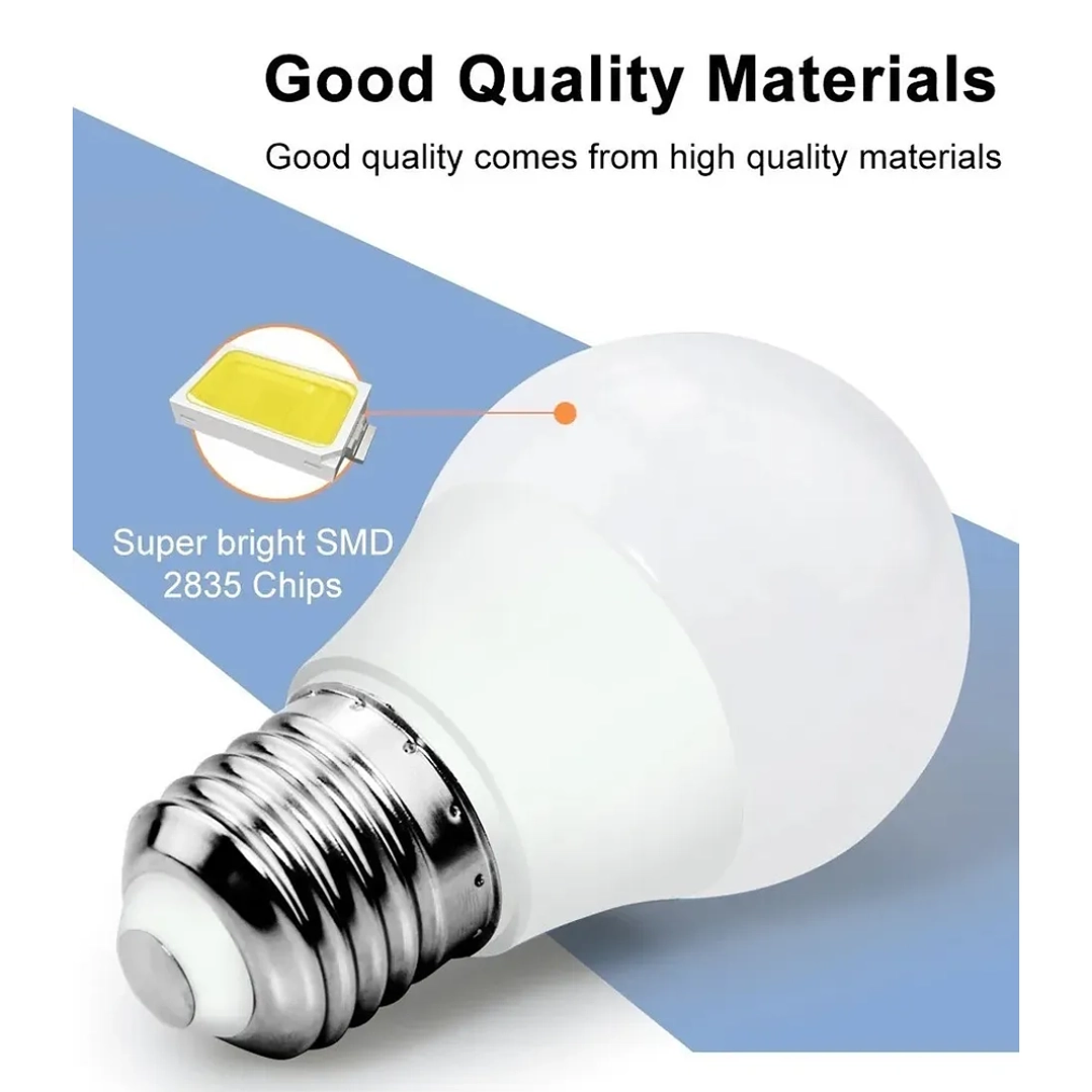 Pack 10 Ampolletas LED 15W E27 Luz Blanca Fría 6500K Mcasa Home 3