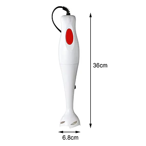 Mini Pimer Batidora de Mano Inmersión 300W 2 Velocidades Acero Inoxidable