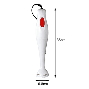 Mini Pimer Batidora de Mano Inmersión 300W 2 Velocidades Acero Inoxidable