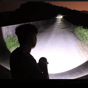 Linterna Led Con Batería Lateral