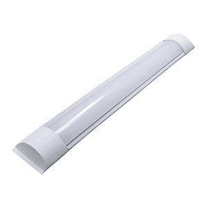 Tubo Led Regleta Led Plana 28w 60cm Color Luz Fría Mcasa