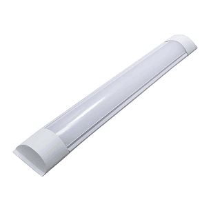 Tubo Led Regleta Led Plana 28w 60cm Color Luz Fría Mcasa