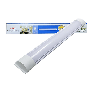 Tubo Led Regleta Led Plana 28w 60cm Color Luz Fría Mcasa