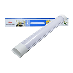 Tubo Led Regleta Led Plana 28w 60cm Color Luz Fría Mcasa