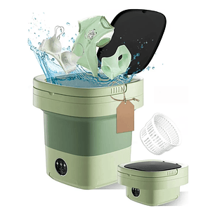 Mini Lavadora Portátil Plegable Ultrasónica Mcasa Hogar 9L 220V/110V