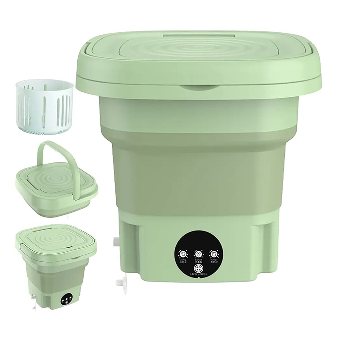 Mini Lavadora Portátil Plegable Ultrasónica Mcasa Hogar 9L 220V/110V 1