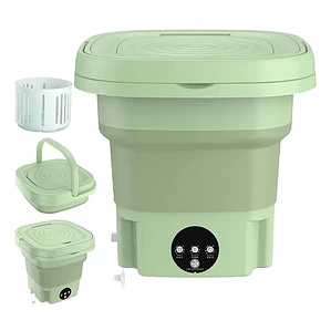 Mini Lavadora Portátil Plegable Ultrasónica Mcasa Hogar 9L 220V/110V